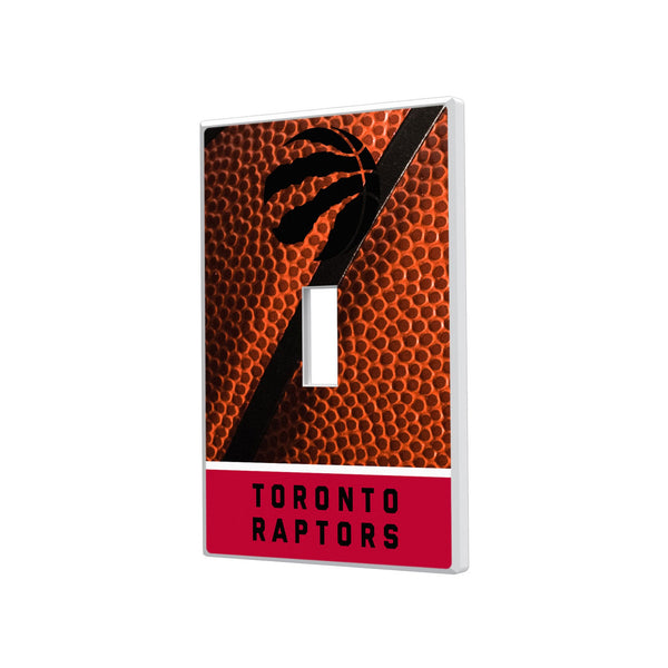 Toronto Raptors Basketball Hidden-Screw Light Switch Plate