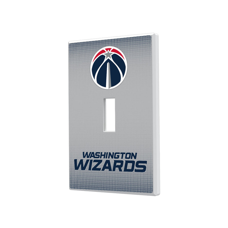 Washington Wizards Linen Hidden-Screw Light Switch Plate