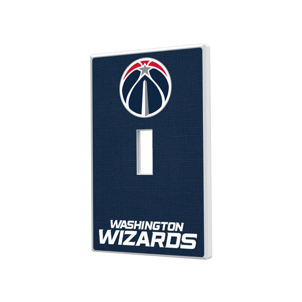 Washington Wizards Solid Hidden-Screw Light Switch Plate