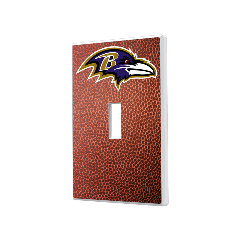 Baltimore Ravens Football Hidden-Screw Light Switch Plate