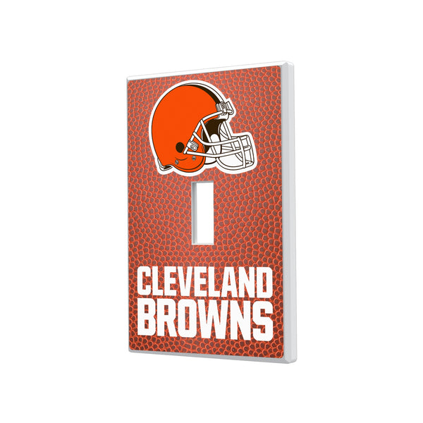 Cleveland Browns Football Hidden-Screw Light Switch Plate