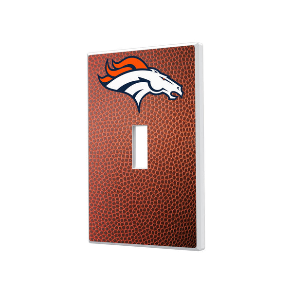 Denver Broncos Football Hidden-Screw Light Switch Plate