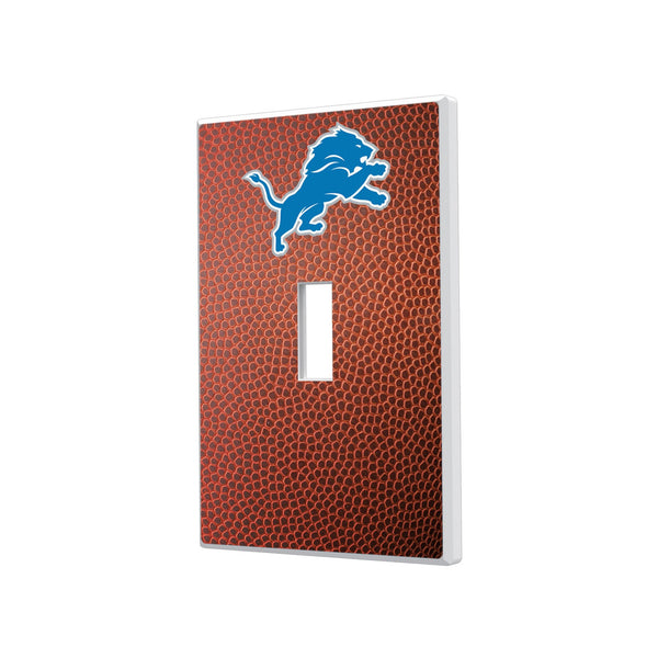 Detroit Lions Football Hidden-Screw Light Switch Plate