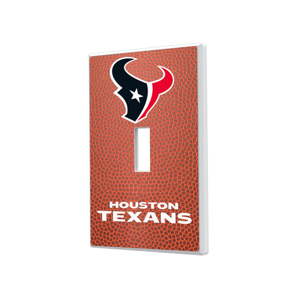 Houston Texans Football Hidden-Screw Light Switch Plate