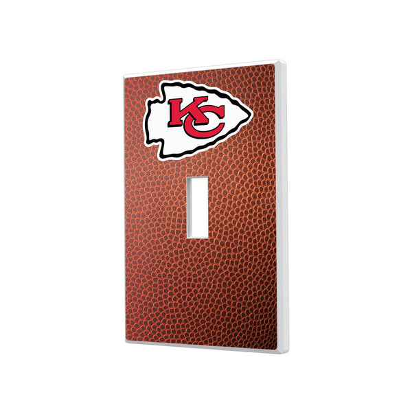 Kansas City Chiefs Football Hidden-Screw Light Switch Plate