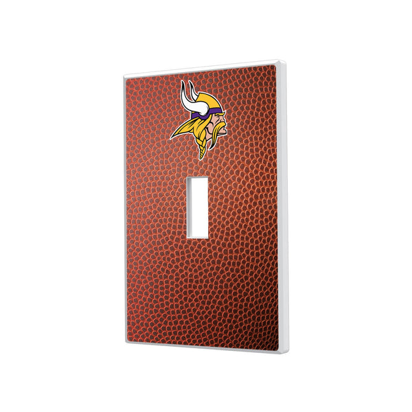 Minnesota Vikings Football Hidden-Screw Light Switch Plate