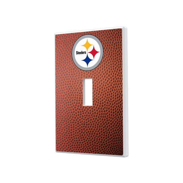 Pittsburgh Steelers Football Hidden-Screw Light Switch Plate