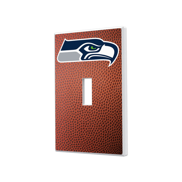 Seattle Seahawks Football Hidden-Screw Light Switch Plate