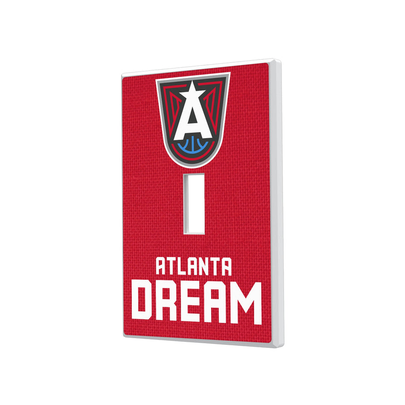 Atlanta Dream Solid Hidden-Screw Light Switch Plate