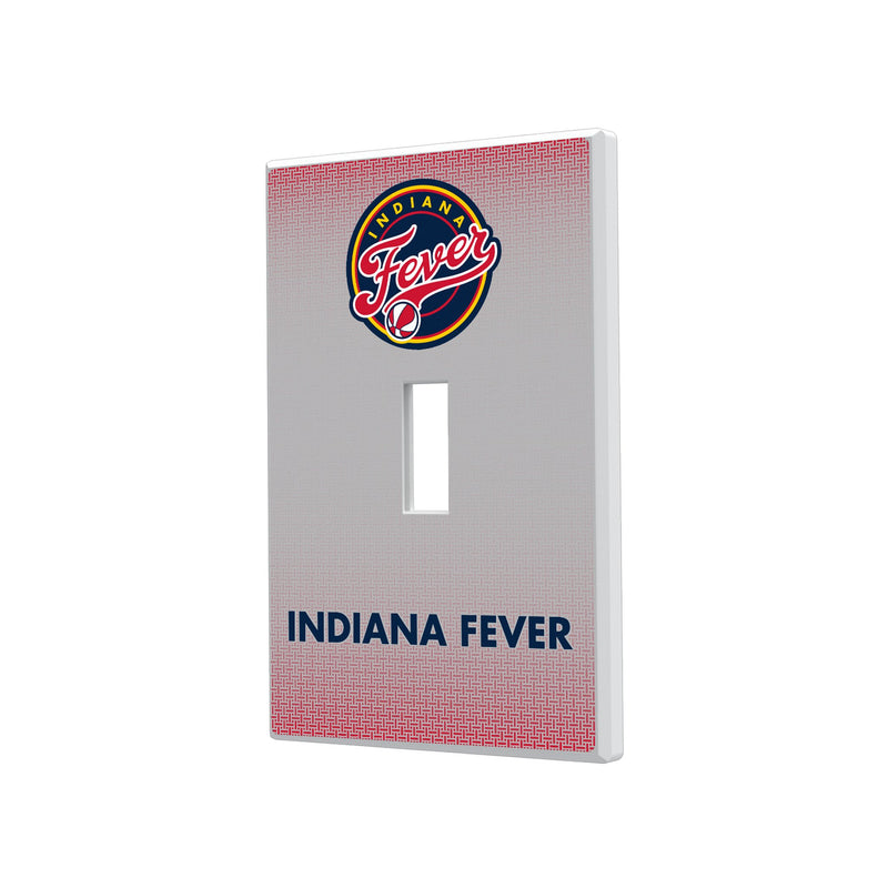 Indiana Fever Linen Hidden-Screw Light Switch Plate