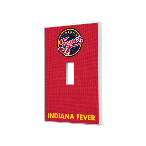 Indiana Fever Solid Hidden-Screw Light Switch Plate