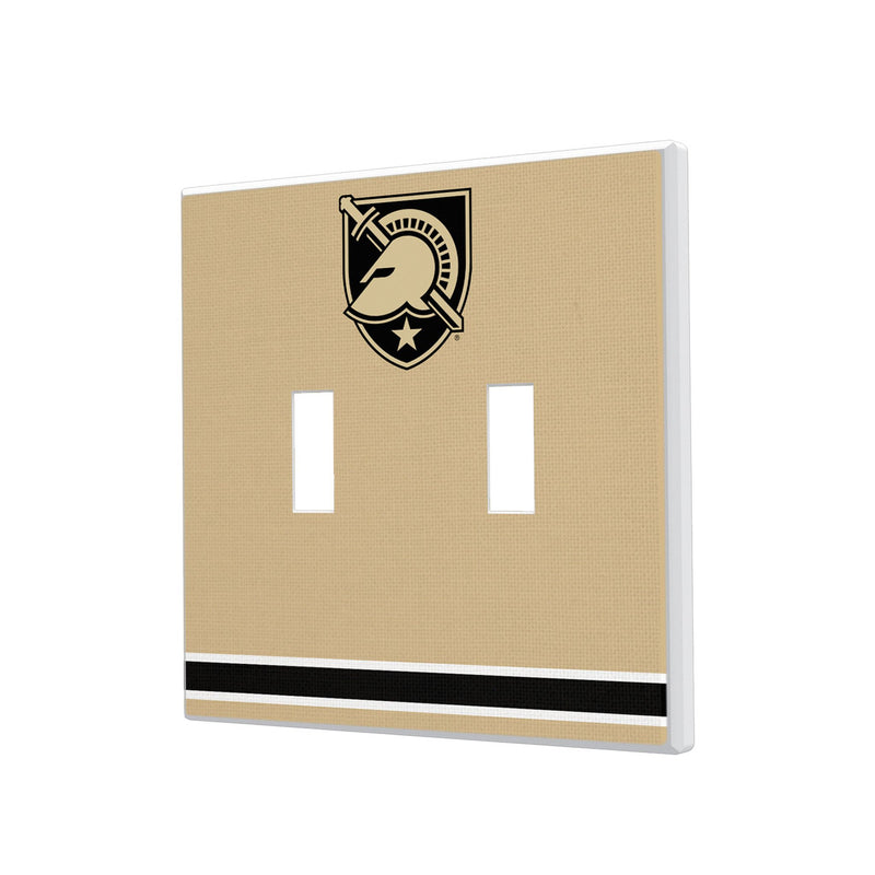 United States Military Academy Black Knights Stripe Hidden-Screw Light Switch Plate