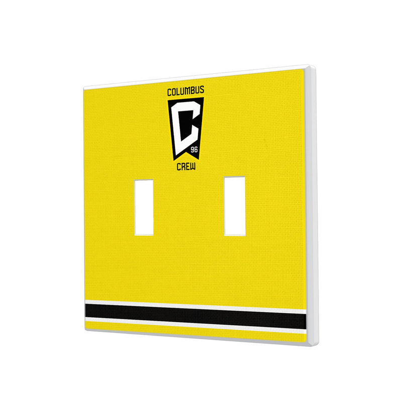 Columbus Crew  Stripe Hidden-Screw Light Switch Plate