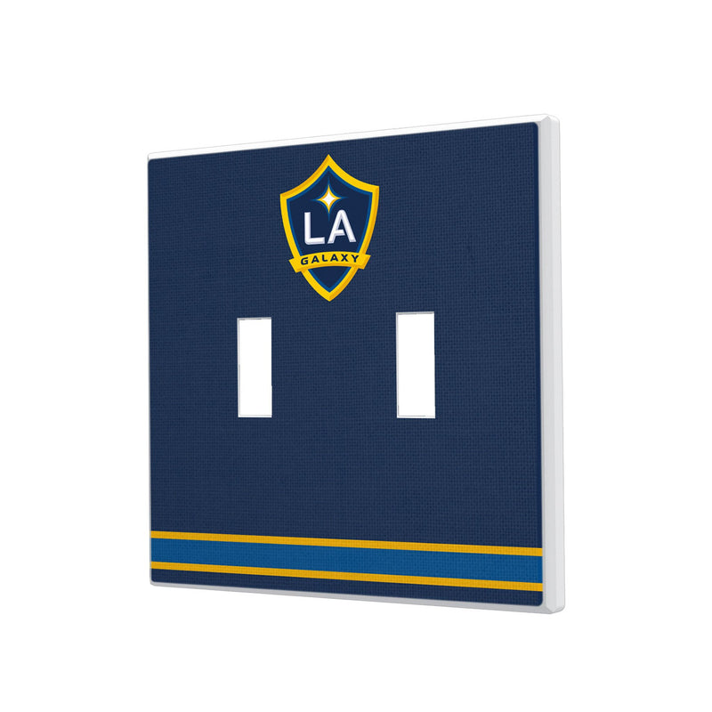 LA Galaxy  Stripe Hidden-Screw Light Switch Plate