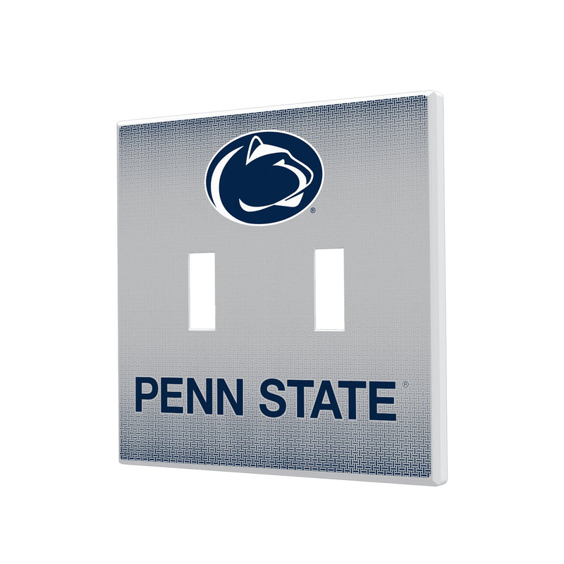 Penn State Nittany Lions Linen Hidden-Screw Light Switch Plate