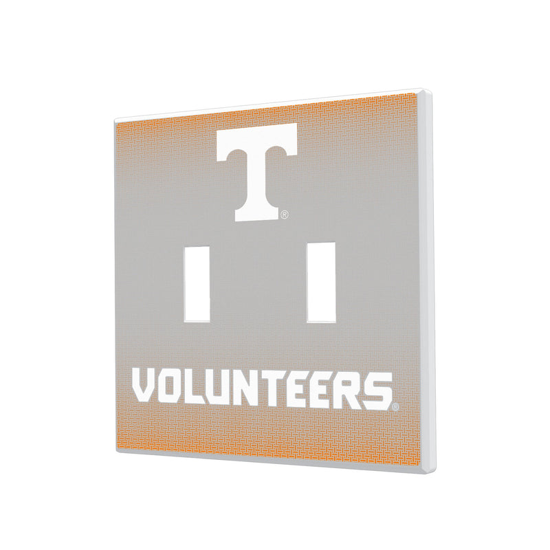 Tennessee Volunteers Linen Hidden-Screw Light Switch Plate