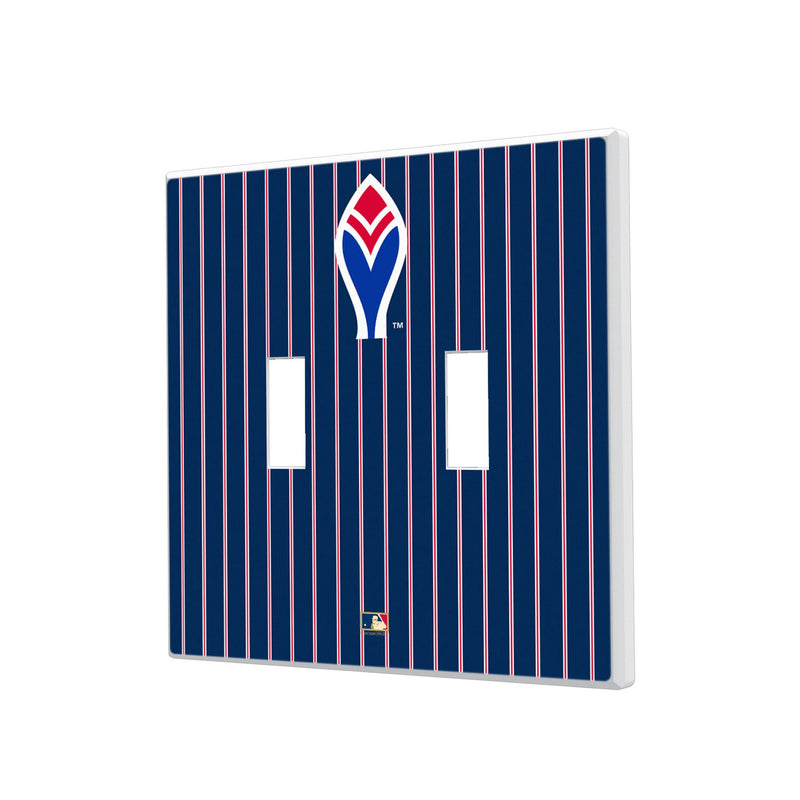 Atlanta Braves 1972-1975 - Cooperstown Collection Pinstripe Hidden-Screw Light Switch Plate