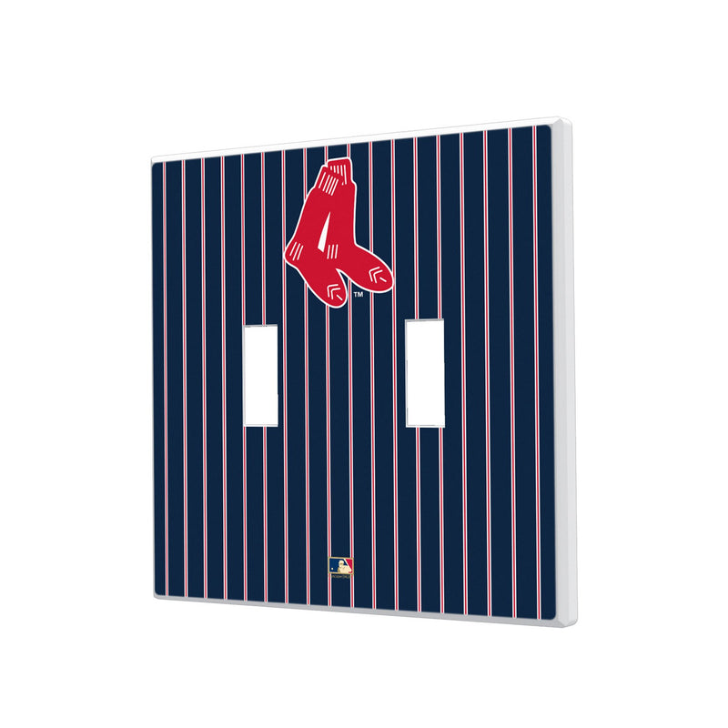 Boston Red Sox 1924-1960 - Cooperstown Collection Pinstripe Hidden-Screw Light Switch Plate