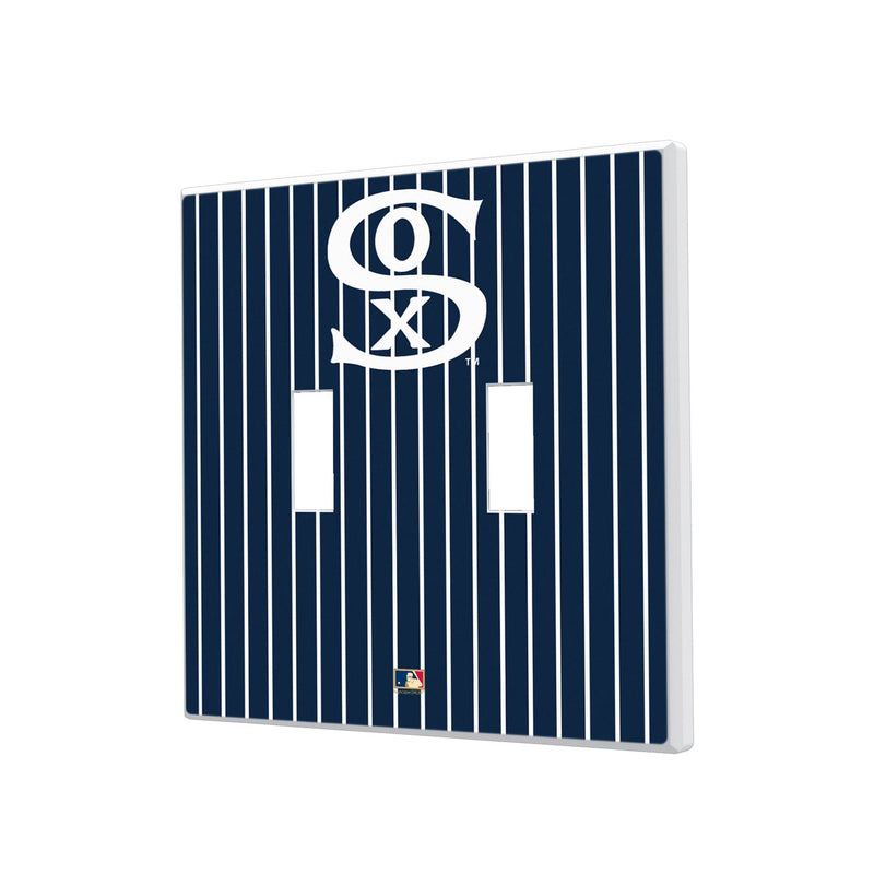 Chicago White Sox Road 1919-1921 - Cooperstown Collection Pinstripe Hidden-Screw Light Switch Plate