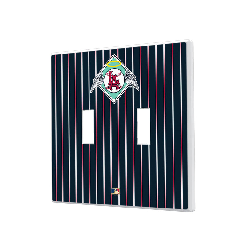 LA Angels 1961-1965 - Cooperstown Collection Pinstripe Hidden-Screw Light Switch Plate