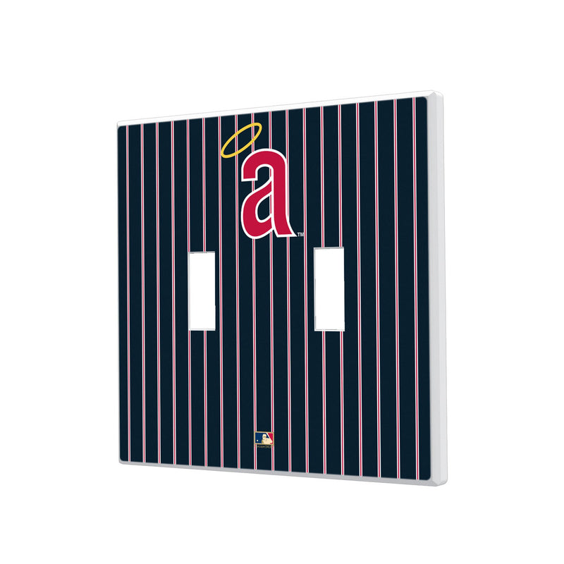 LA Angels 1971 - Cooperstown Collection Pinstripe Hidden-Screw Light Switch Plate