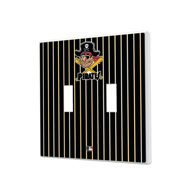 Pittsburgh Pirates 1958-1966 - Cooperstown Collection Pinstripe Hidden-Screw Light Switch Plate