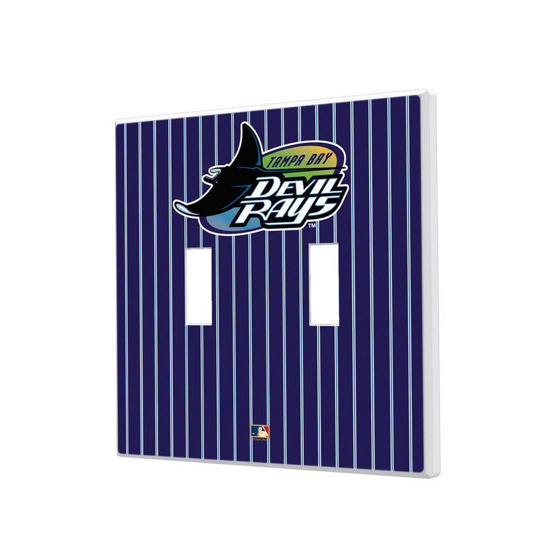 Tampa Bay 1998-2000 - Cooperstown Collection Pinstripe Hidden-Screw Light Switch Plate