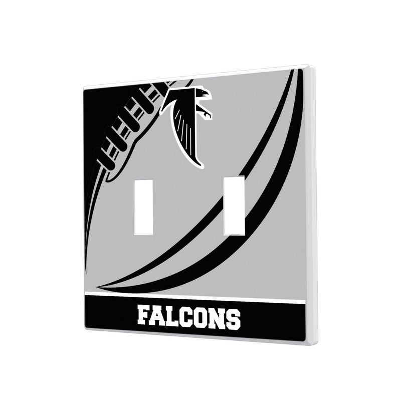 Atlanta Falcons Classic  Passtime Hidden-Screw Light Switch Plate