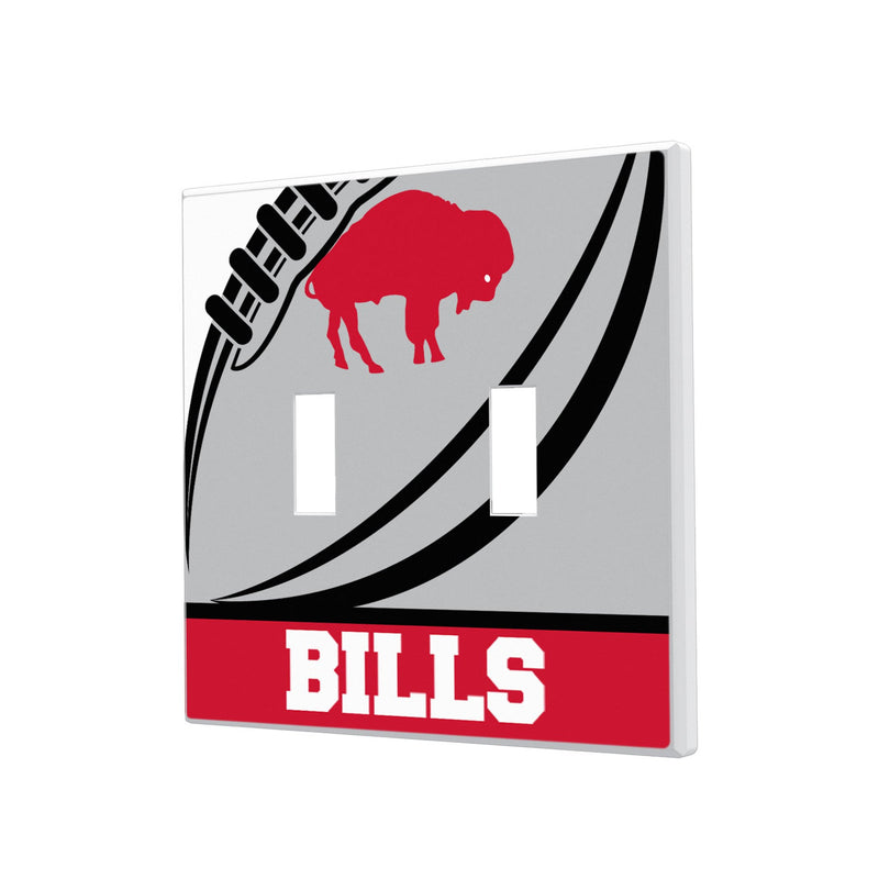 Buffalo Bills Historic Collection Passtime Hidden-Screw Light Switch Plate