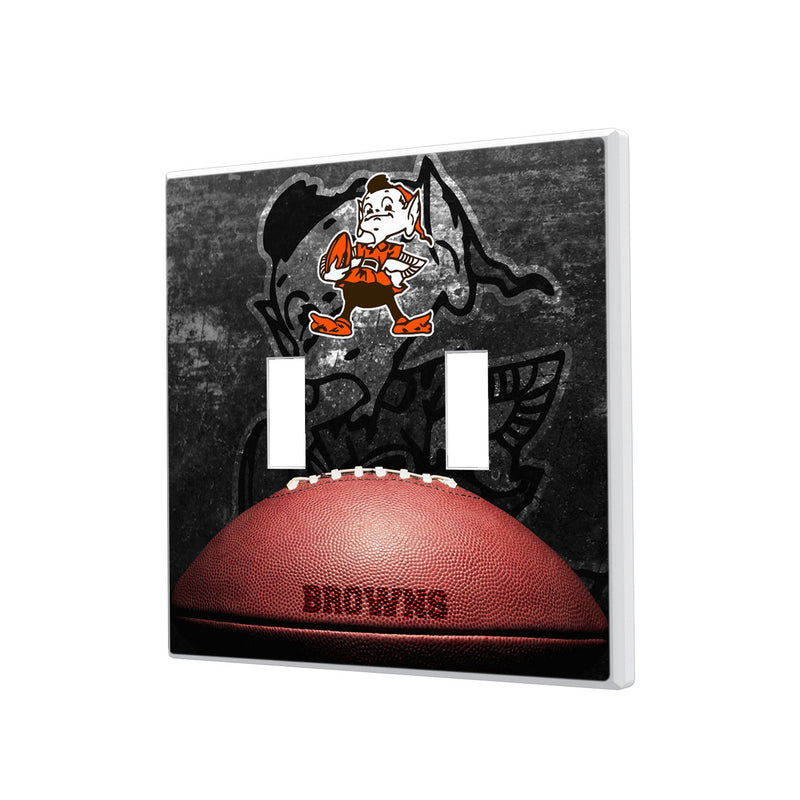 Cleveland Browns Historic Collection Legendary Hidden-Screw Light Switch Plate