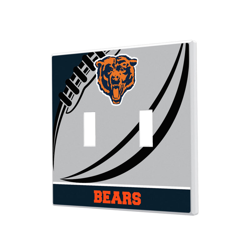 Chicago Bears 1946 Historic Collection Passtime Hidden-Screw Light Switch Plate