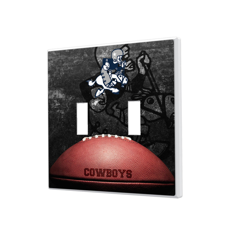 Dallas Cowboys 1966-1969 Historic Collection Legendary Hidden-Screw Light Switch Plate