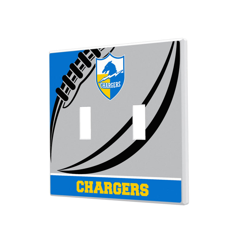 Los Angeles Chargers Historic Collection Passtime Hidden-Screw Light Switch Plate