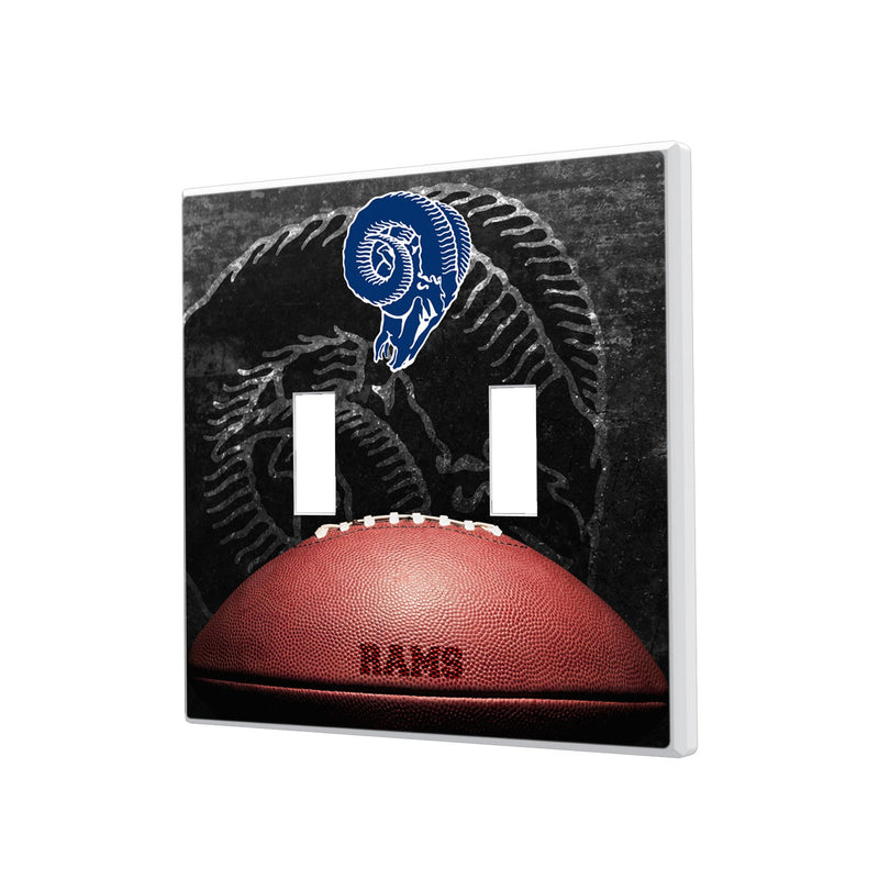 Los Angeles Rams Historic Collection Legendary Hidden-Screw Light Switch Plate