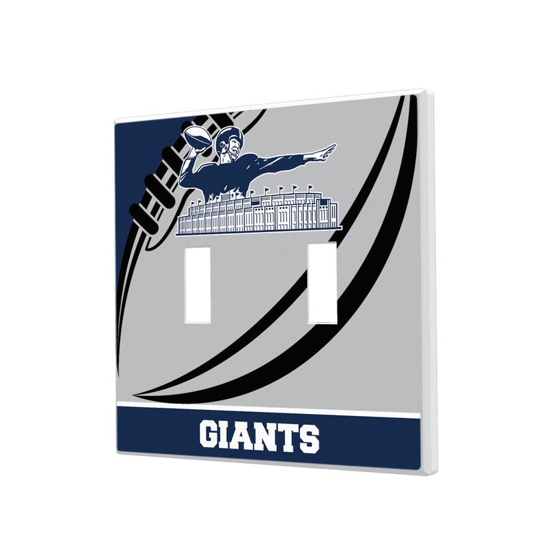 New York Giants 1960-1966 Historic Collection Passtime Hidden-Screw Light Switch Plate