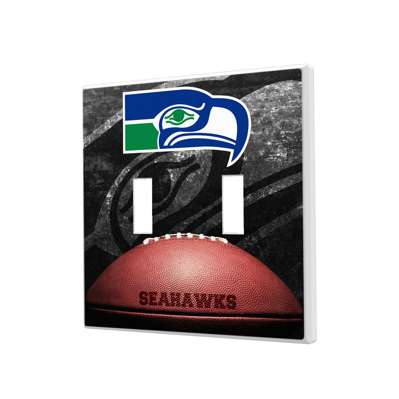 Seattle Seahawks Historic Collection Legendary Hidden-Screw Light Switch Plate