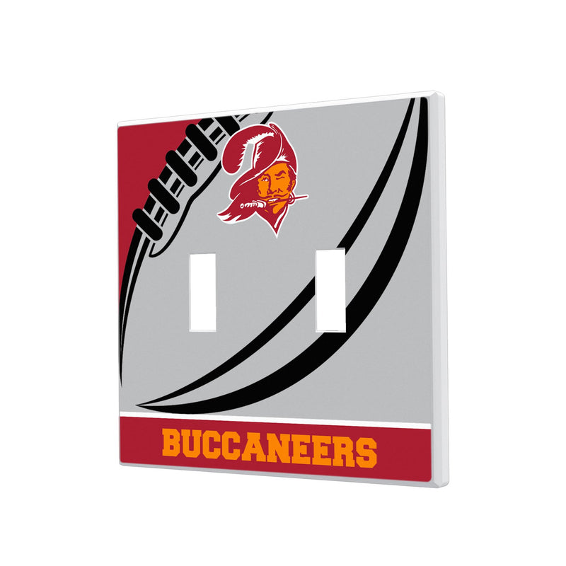 Tampa Bay Buccaneers Historic Collection Passtime Hidden-Screw Light Switch Plate