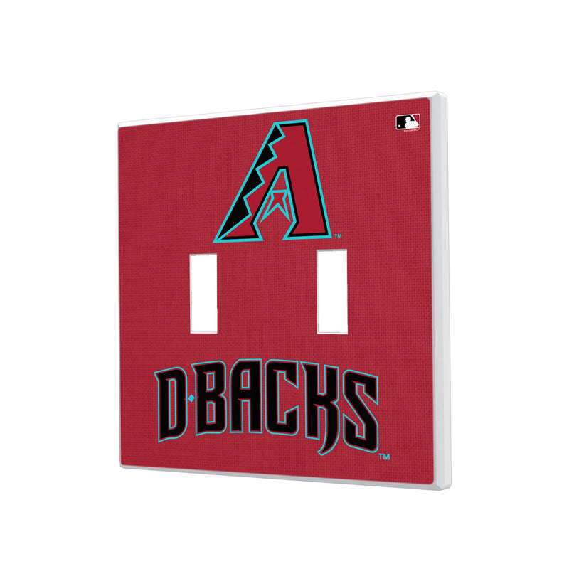 Arizona Diamondbacks Solid Hidden-Screw Light Switch Plate