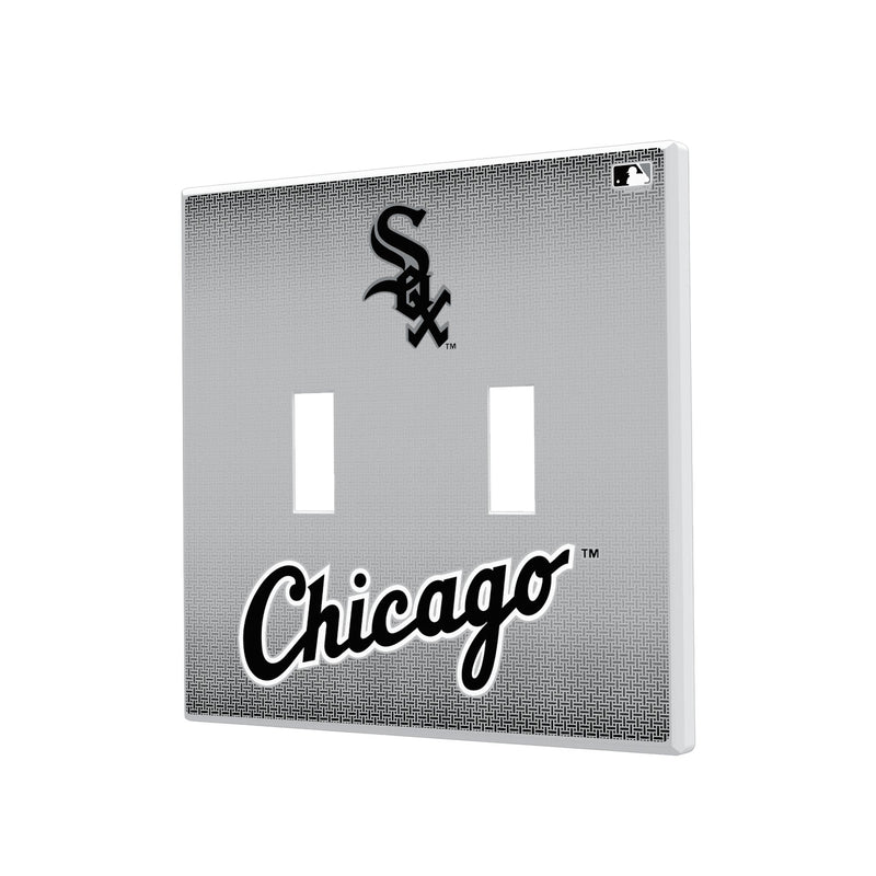 Chicago White Sox Linen Hidden-Screw Light Switch Plate