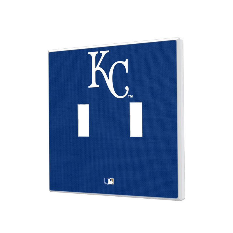 Kansas City Royals Solid Hidden-Screw Light Switch Plate