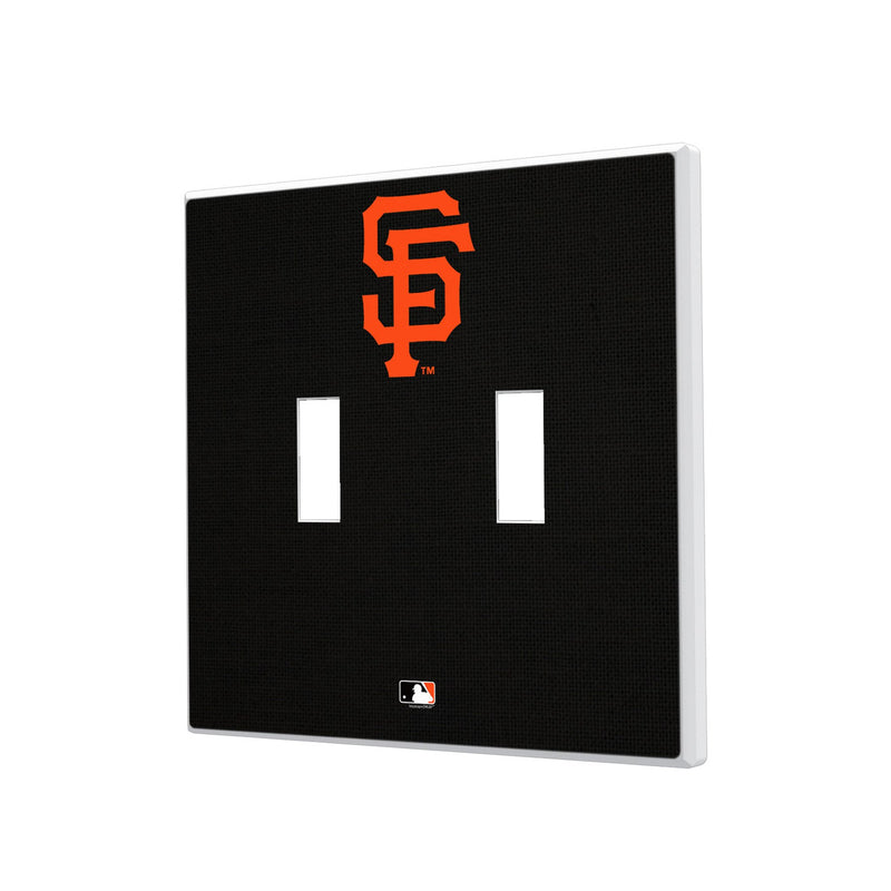 San Francisco Giants Solid Hidden-Screw Light Switch Plate