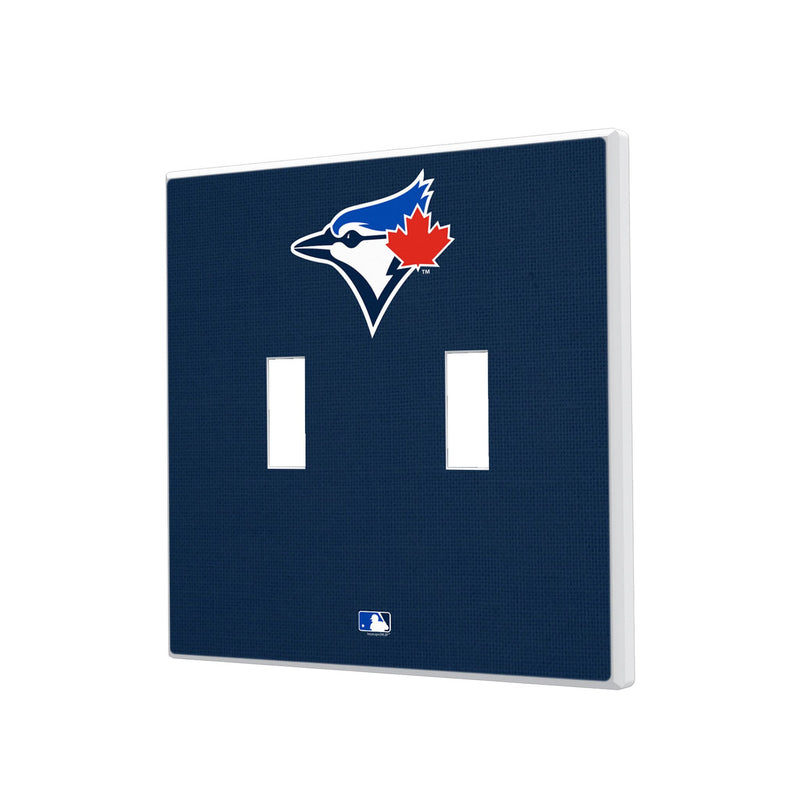 Toronto Blue Jays Solid Hidden-Screw Light Switch Plate