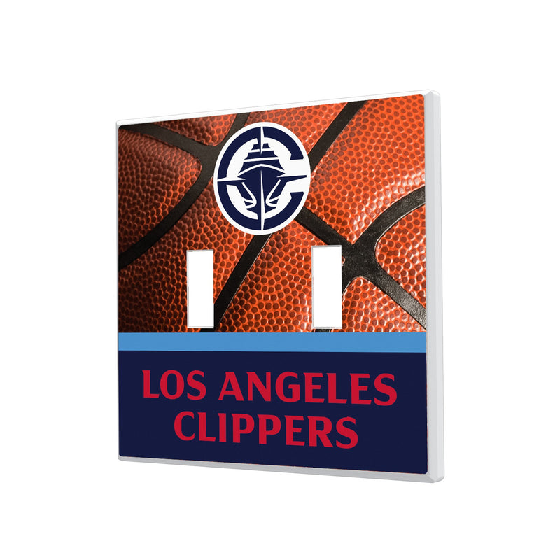 Los Angeles Clippers Basketball Hidden-Screw Light Switch Plate