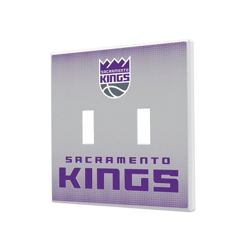 Sacramento Kings Linen Hidden-Screw Light Switch Plate