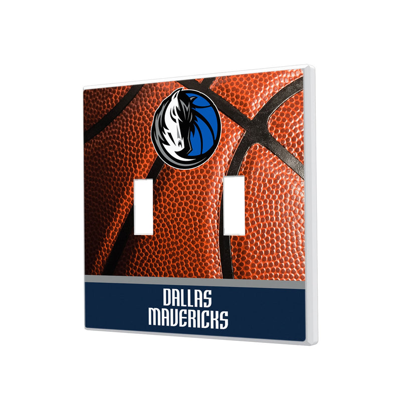 Dallas Mavericks Basketball Hidden-Screw Light Switch Plate