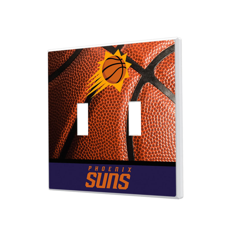 Phoenix Suns Basketball Hidden-Screw Light Switch Plate