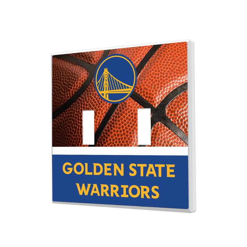 Golden State Warriors Basketball Hidden-Screw Light Switch Plate