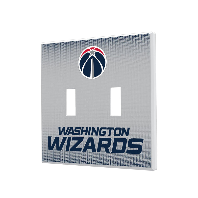 Washington Wizards Linen Hidden-Screw Light Switch Plate