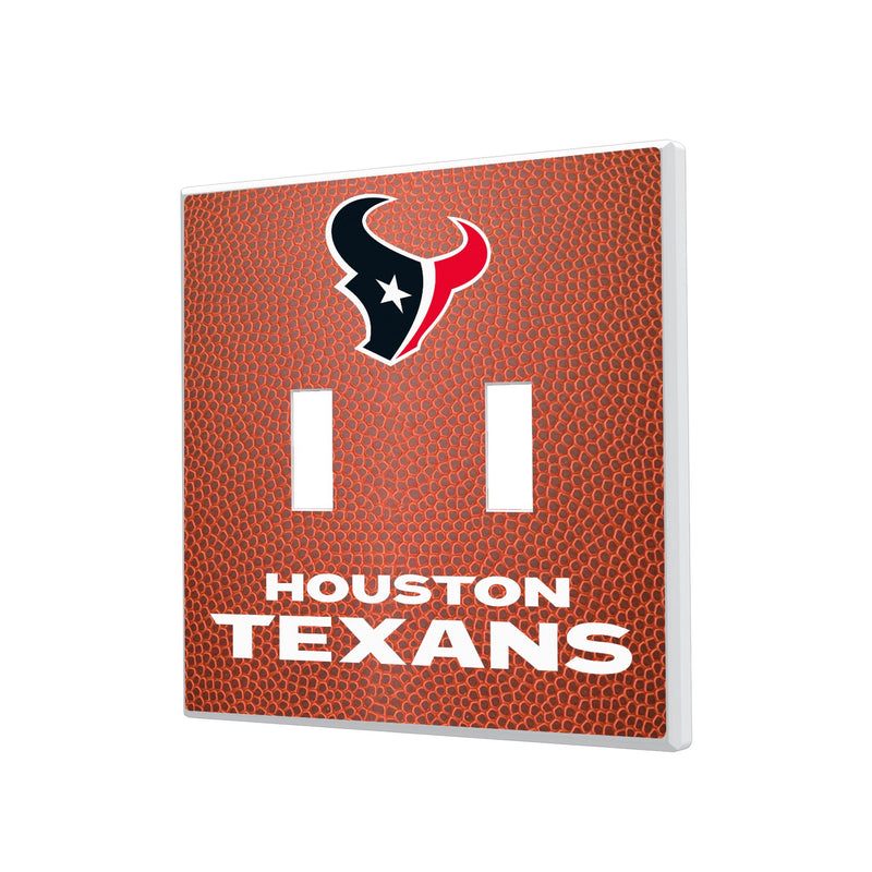 Houston Texans Football Hidden-Screw Light Switch Plate