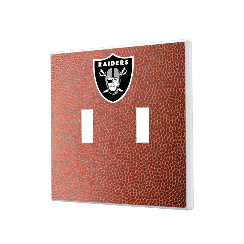 Las Vegas Raiders Football Hidden-Screw Light Switch Plate